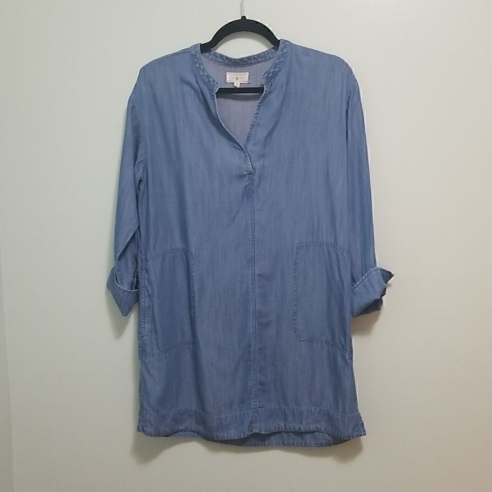 Louis & Grey soft denim oversized dress. Size S/M.